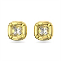 аксесоари,на,разпродажба,swarovski,dulcis,stud,earrings,cushion,cut,gold,tone,gold,tone,plated,gold,crystal