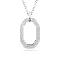 аксесоари,на,разпродажба,swarovski,dextera,octagon,pendant,rhodium
