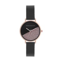 дамски,часовник,часовници,аксесоари,на,разпродажба,french,connection,connection,spring,summer,analog,black,dial,womens,watch,black