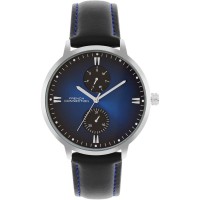 часовник,часовници,аксесоари,на,разпродажба,french,connection,connection,men,printed,dial,&amp;,leather,straps,analogue,watch,blue