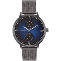 мъжки,часовник,часовници,аксесоари,на,разпродажба,french,connection,connection,opus,blue,round,dial,mens,mult,function,watch,blue