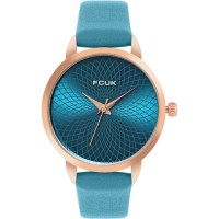 часовник,часовници,аксесоари,на,разпродажба,fcuk,analog,watch,for,women,blue