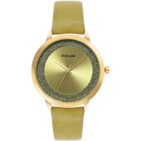 часовник,часовници,аксесоари,на,разпродажба,fcuk,analog,watch,for,women,green