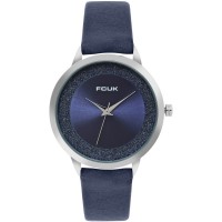 часовник,часовници,аксесоари,на,разпродажба,fcuk,analog,watch,for,women,blue
