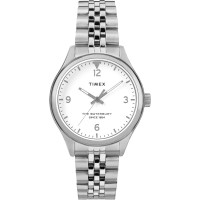 часовници,timex,timex,waterbury,54,white,two,tone