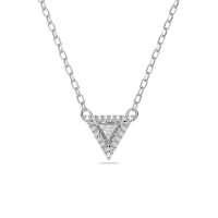 аксесоари,на,разпродажба,swarovski,ortyx,triangle,necklace,white