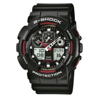часовник,часовници,g,shock,ga,100,1a4er,watch,black,red