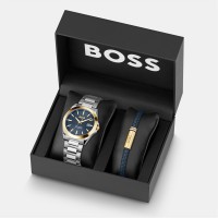 часовник,часовници,boss,gents,boss,strike,a,watch,and,bracelet,gift,set,multi