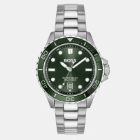 часовник,часовници,бижутерия,аксесоари,на,разпродажба,boss,gents,boss,troper,sport,bracelet,watch,silver
