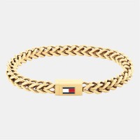 аксесоари,на,разпродажба,tommy,hilfiger,tommy,hilfiger,men&#8217;s,chain,bracelet,gold