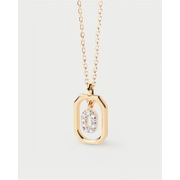 pdpaola,initial,letter,necklace,o,gold