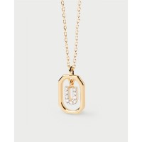 аксесоари,на,разпродажба,pdpaola,initial,letter,necklace,u,gold