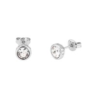 бижутерия,коледни,джунджурии,ted,baker,crystal,stud,earrings,silver,crystal