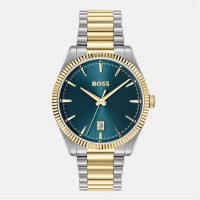 часовник,бижутерия,часовници,boss,gents,boss,cheswick,watch,blue,gold