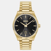 boss,gents,boss,cheswick,watch,black,gold