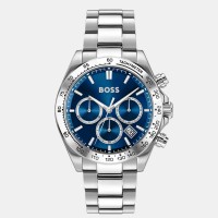 boss,gents,boss,hero,2,0,chrono,stainless,steel,watch,blue,silver