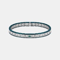 аксесоари,на,разпродажба,lacoste,mens,metropole,edge,bracelet,silver