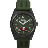 часовник,часовници,аксесоари,на,разпродажба,timex,men,s,peanuts,quartz,analogue,watch,green,silver