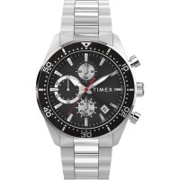 часовник,часовници,timex,men's,trend,chrono,analogue,quartz,watch,silver,black