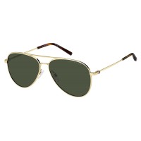 tommy,hilfiger,men,s,pilot,aviator,sunglasses,gold
