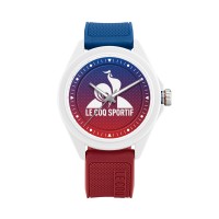 часовник,часовници,le,coq,sportif,homme,monochrome,digital,watch,white,blue,red