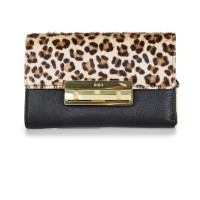 портмоне,всички,чанти,biba,biba,melissa,leather,flap,over,purse,leopard