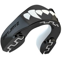 ръгби,safejawz,extro,series,black,fangz,sports,mouthguard,black,white