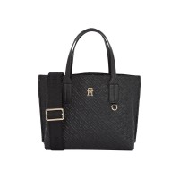 всички,чанти,tommy,hilfiger,monogram,small,tote,bag,mono,black