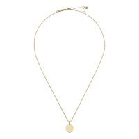 аксесоари,на,разпродажба,ted,baker,monella,monogram,button,pendant,necklace,gold,ivory