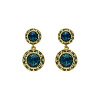 аксесоари,на,разпродажба,ted,baker,sollia,crystal,drop,earrings,gld,drkblcryst