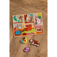 подаръци,и,играчки,игри,и,технологии,всички,игри,и,играчки,tooky,toys,wooden,chunky,pets,puzzle,multi