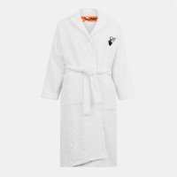 off,white,unisex,mono,bathrobe,monogram,design,creme