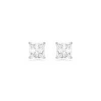 бижутерия,swarovski,women,s,stilla,stud,earrings,silver,crystal