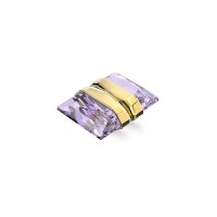 аксесоари,на,разпродажба,swarovski,lucent,ear,cuff,single,magnetic,closure,purple,gold,tone,plated,purple,crystal