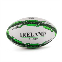 игри,ръгби,аксесоари,топки,за,ръгби,ireland,rugby,union,фланелки,team,rugby,ball,size,5,white,green