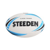 игри,ръгби,аксесоари,топки,за,ръгби,steeden,trainer,rugby,ball,white