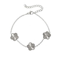 коледни,подаръци,за,нея,всички,коледни,подаръци,miso,clover,chain,bracelet,silver