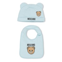 moschino,kids,hat,and,bib,set,baby,bib,sky,blue,40304
