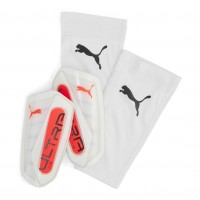 футболни,кори,футболни,кори,puma,ultra,flex,shin,guards,adults,white,red