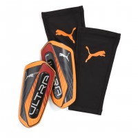 футболни,кори,футболни,кори,футбол,puma,ultra,flex,shin,guards,adults,orange,silver