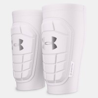 футболни,кори,футболни,кори,футбол,under,armour,ua,challenger,pro,sleeved,shin,guard,white