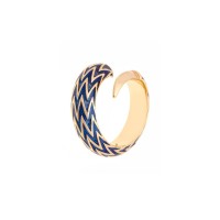аксесоари,на,разпродажба,all,we,are,all,we,enamel,ring,ld99,gold,t,navy