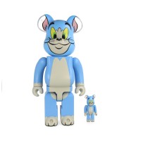 bearbrick,tom,classic,colour,400pct.,+,100pct.,figures,blue