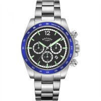 часовник,часовници,rotary,mens,rotary,henley,chronograph,watch,silver,and,black