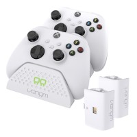 игри,и,технологии,venom,docking,station,fox,xbox,series,x,s,and,one,(white),white
