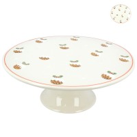 коледни,опаковки,и,декорации,аксесоари,на,разпродажба,gisela,graham,christmas,pudding,stoneware,cake,stand,multi