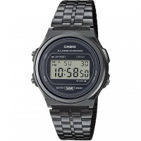 часовник,часовници,аксесоари,на,разпродажба,casio,unisex,casio,a171wegg,1aef,alarm,watch,silver,and,black