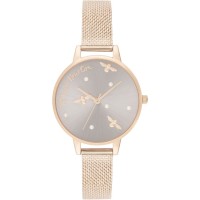 часовник,часовници,аксесоари,на,разпродажба,olivia,burton,detail,rose,gold,mesh,plated,stainless,steel,watch,gld