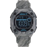 часовник,часовници,adidas,originals,tech,two,grfx,plastic,resin,fashion,digital,watch,gry