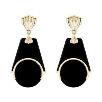 аксесоари,на,разпродажба,ted,baker,deco,disc,drop,earrings,gold,black